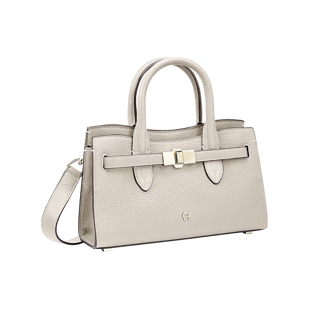 FARAH  Handbag S, pearl white