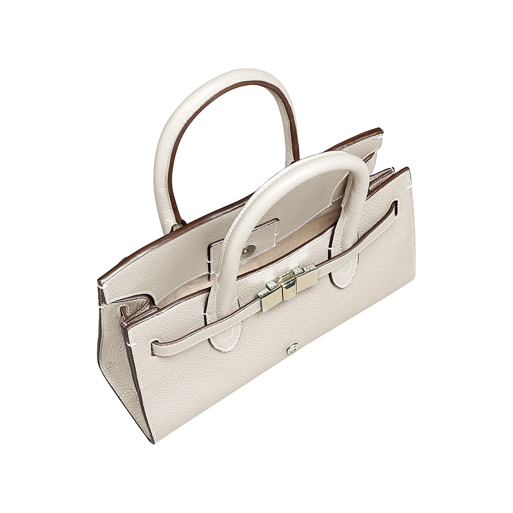 FARAH  Handbag S, pearl white