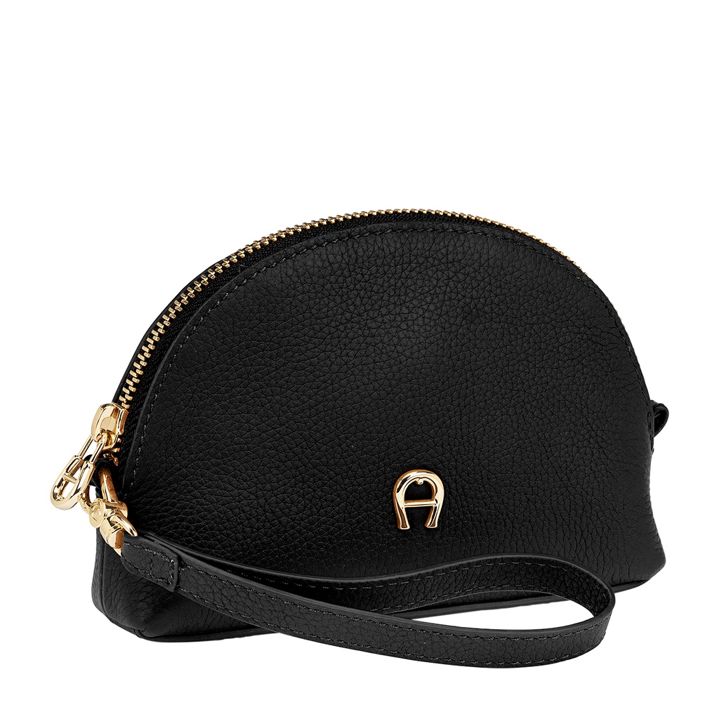 FASHION  Pouch - Half Moon Shape, black