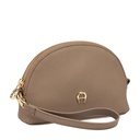 FASHION  Pouch - Half Moon Shape, caribou brown