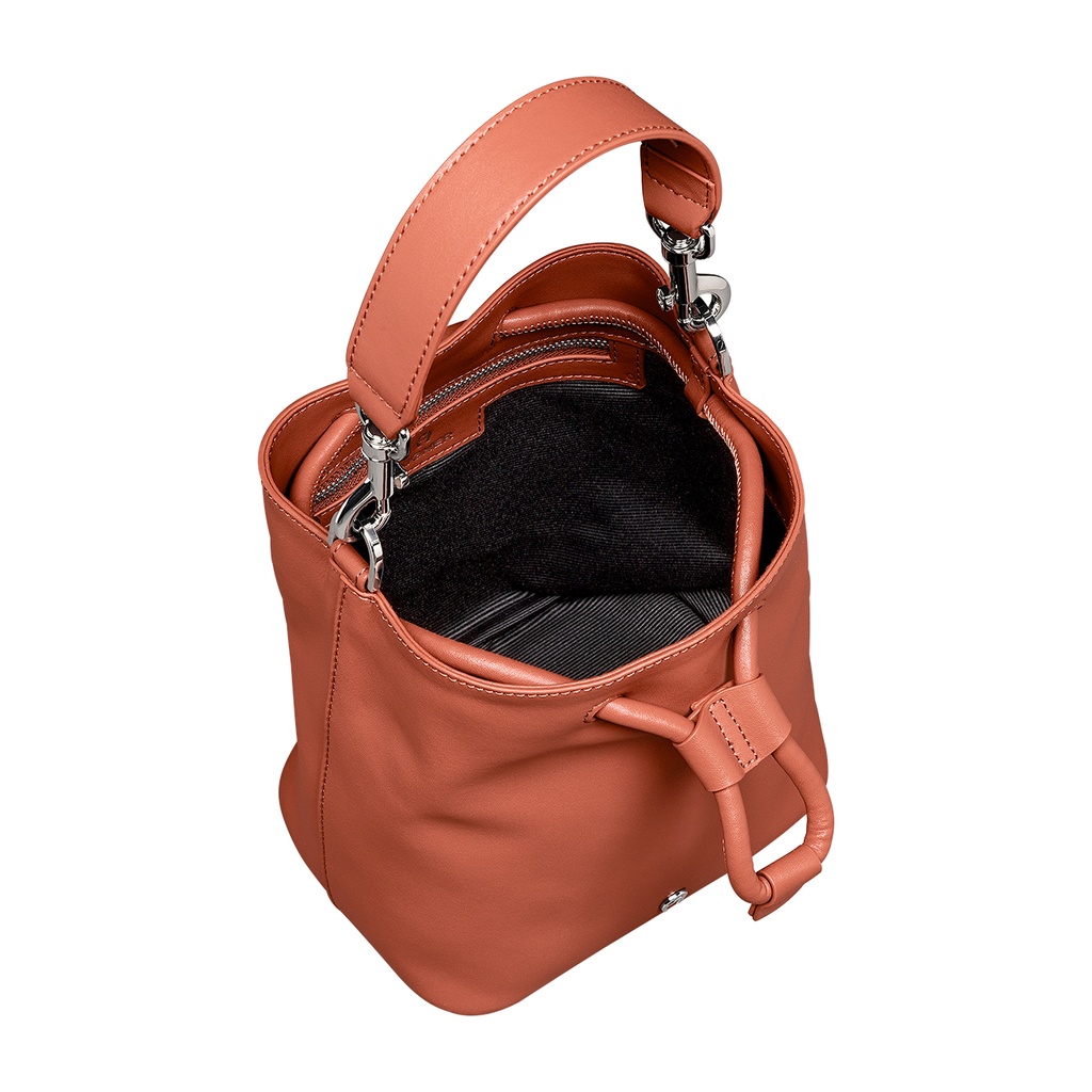 LAURA Hobo Bag, rusty red