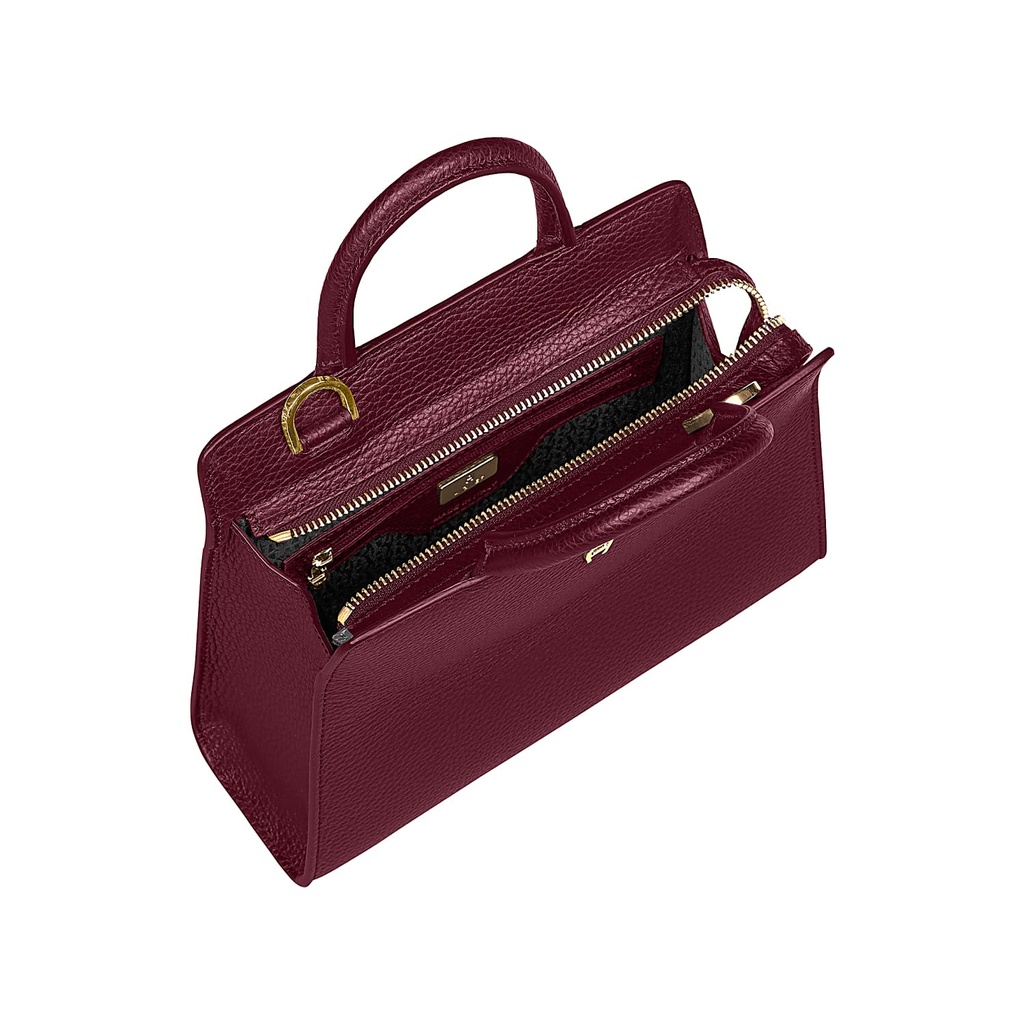 CYBILL Handbag S, burgundy