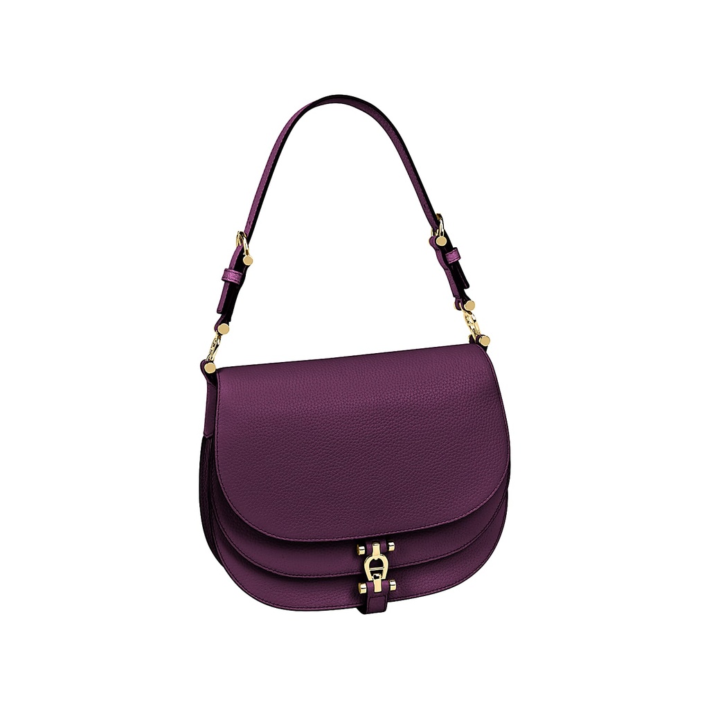 DELIA Crossbody Bag M, plum