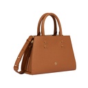 VIKA Handbag, cognac brown