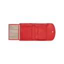 BASICS Combination Wallet, burnt red
