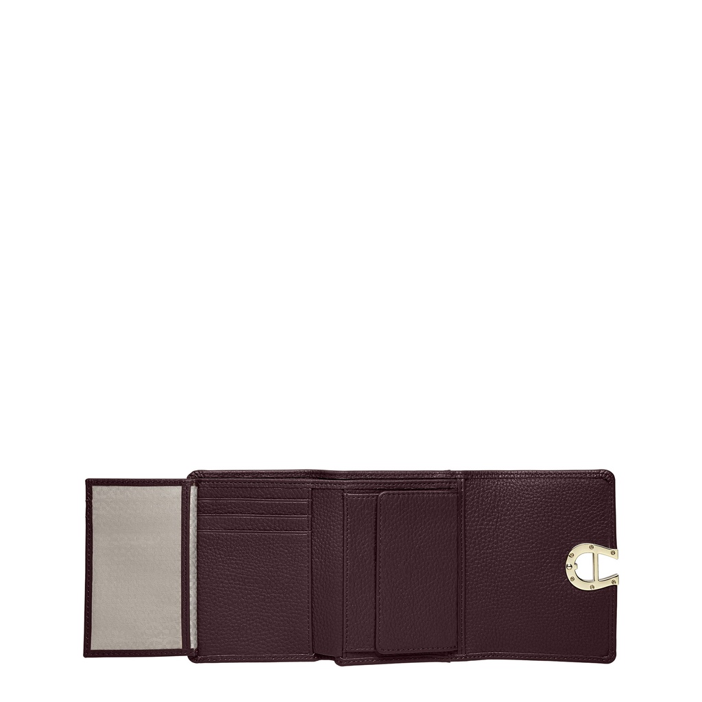 FASHION Combination Wallet, port red