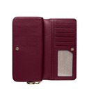 ZITA Long Wallet, burgundy