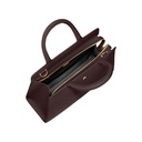 CYBILL Handbag M, dark teak