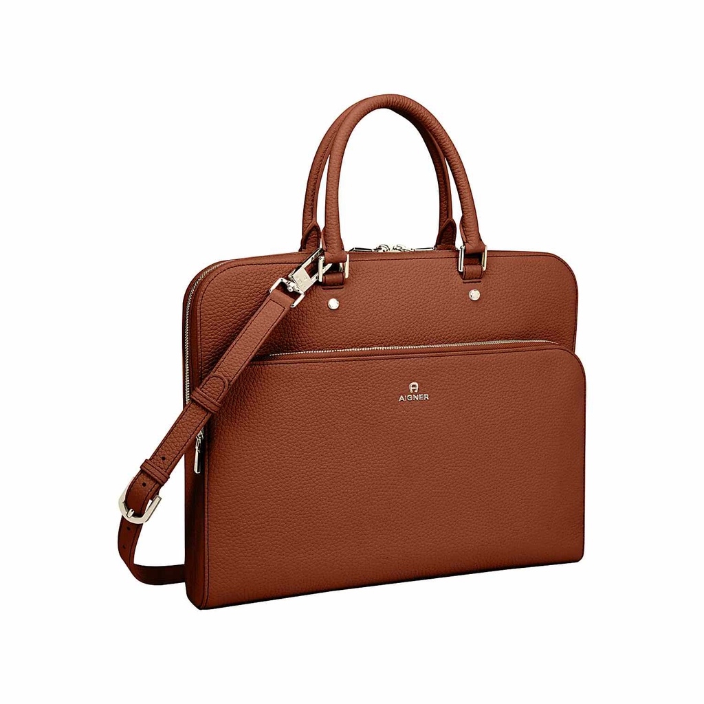 IVY Business Bag, dark cognac