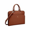 IVY Business Bag, dark cognac