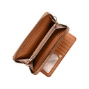 ZITA Long Wallet, cognac brown