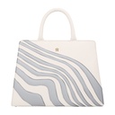 CYBILL Panta Rhei Handbag, cotton white