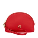 FASHION  Pouch - Half Moon Shape, flux red