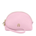 FASHION  Pouch - Half Moon Shape, soft pink