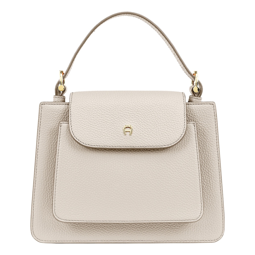 DELIA Handbag S, pearl white