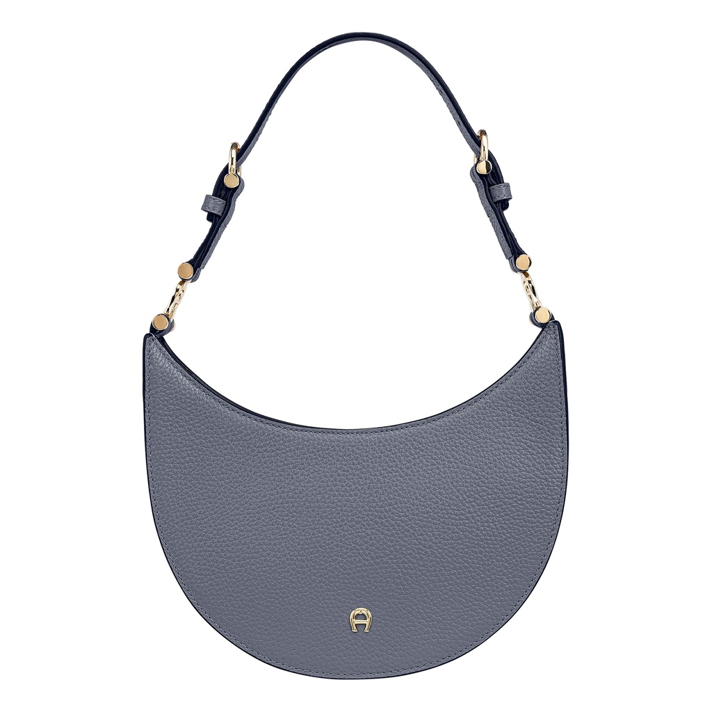 DELIA Hobo Bag S, washed blue