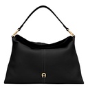 SAVANNAH Hobo Bag M, black