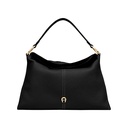 SAVANNAH Hobo Bag M, black