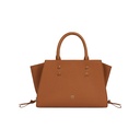 VIKA Handbag, cognac brown