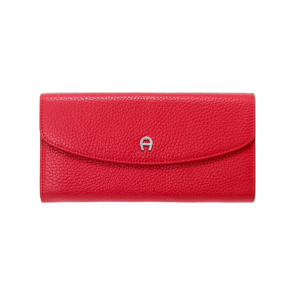 BASICS Long Wallet, burnt red
