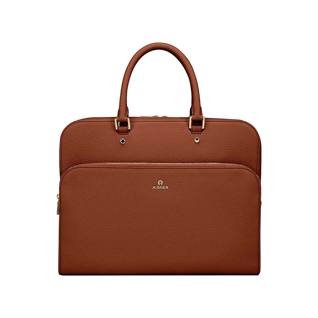 IVY Business Bag, dark cognac