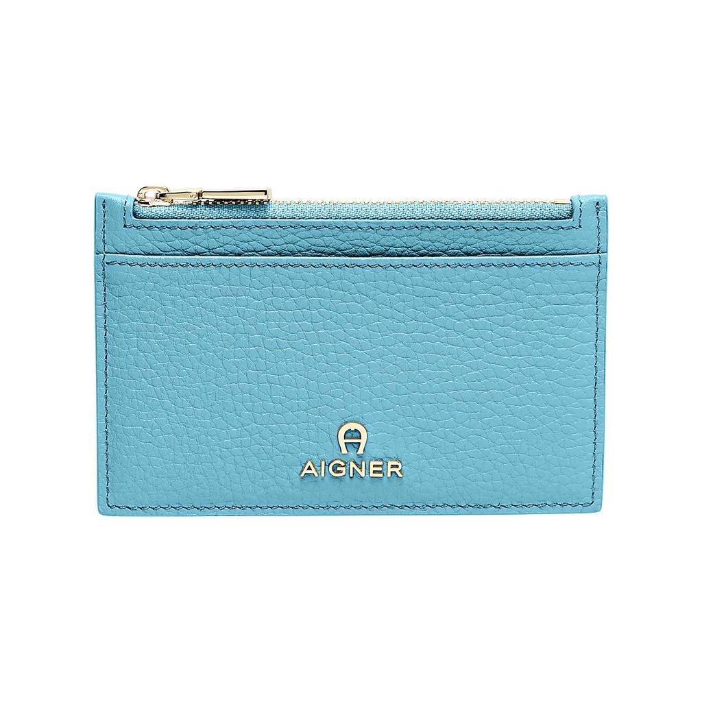 IVY Card Case, aquamarine blue