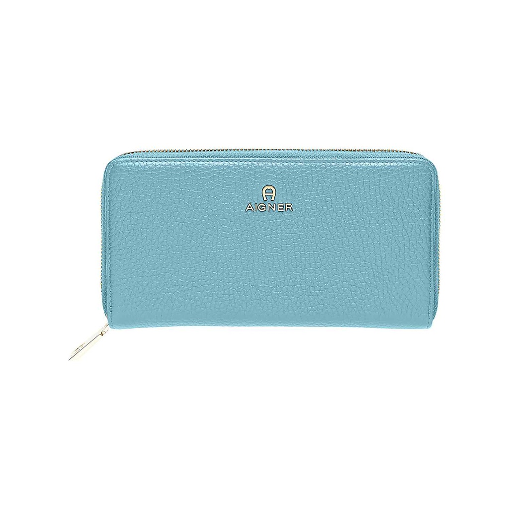 IVY Long Wallet, aquamarine blue