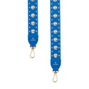 FASHION  Shoulder Strap - with Studs, cyan blue