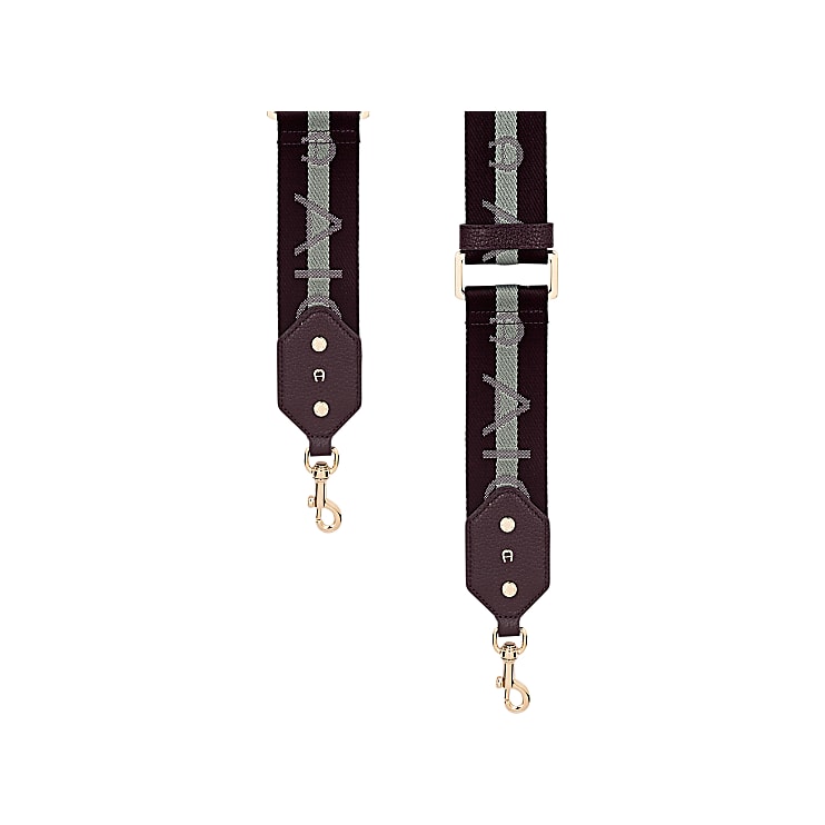 FASHION Shoulder Strap - 5cm, plum