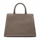 CYBILL Grafico Handbag M, caribou brown