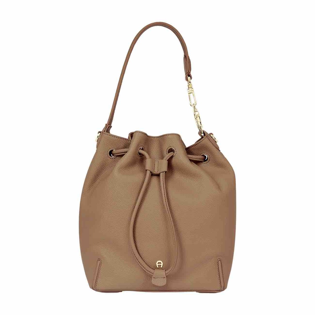 PALERMO  Hobo Bag M, caribou brown