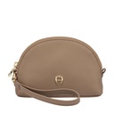 FASHION  Pouch - Half Moon Shape, caribou brown