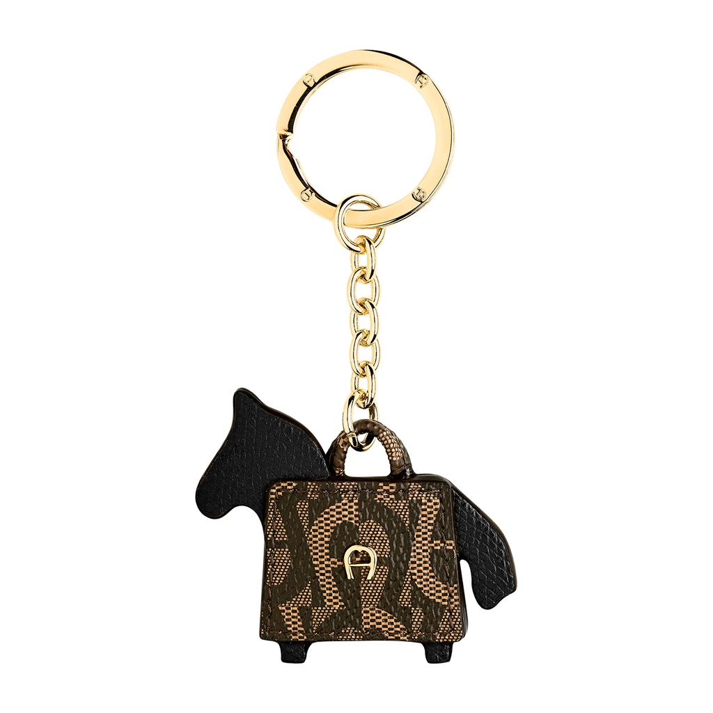 FASHION  Keyring - Horse, black