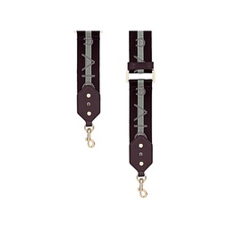 [1670720500] FASHION Shoulder Strap - 5cm, plum