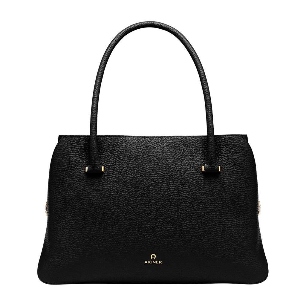 MILANO Handbag L, black | AIGNER JAPAN WEBSITE
