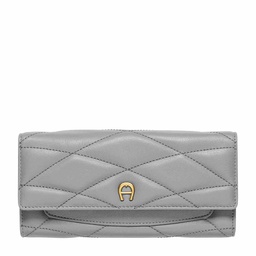 [1561160821] MAGGIE  Long Wallet, industrial grey