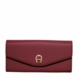 [1560950506] MAIA  Long Wallet, burgundy