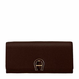 [1562630740] MILANO  Long Wallet, charcoal brown