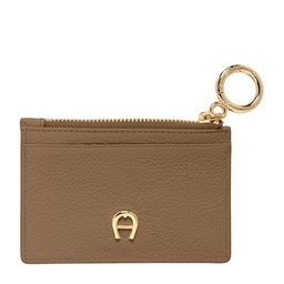 [1501100739] ZITA  Card Case, caribou brown