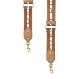 [1670720738] FASHION  Shoulder Strap - 5cm, maple brown