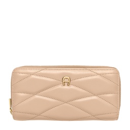 [1561360709] MAGGIE  Long Wallet, almond beige