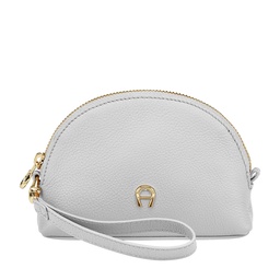 [1640160822] FASHION  Pouch - Half Moon Shape, spectre grey