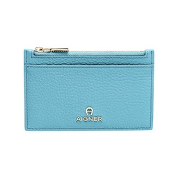 [1503610584] IVY Card Case, aquamarine blue