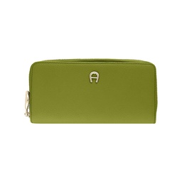 [1560620632] ZITA Long Wallet, pistachio green